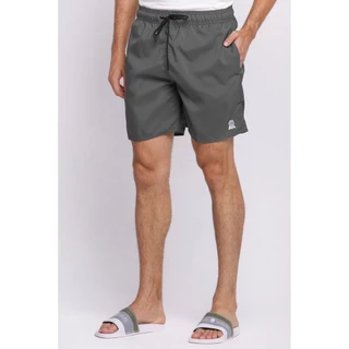 Short Vôlei Masculino Básico Liso Polo Wear Cinza Escuro