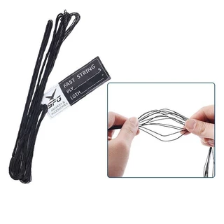 1pcs Cordas De Arco Preto E Branco Para O Tamanho 48 "-70 "