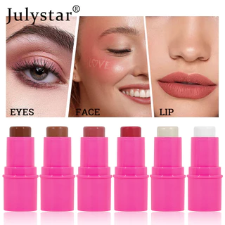 Julystar Reparo Facial Transfronteiriço Stick Maquiagem Multi-Funcional Blush Primer Pearl Brightening Sombra Do Nariz De Seda