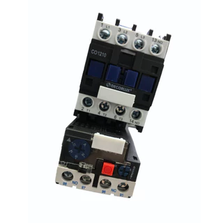 CONJUNTO CONTATOR 12A/220VAC + RELÉ TÉRMICO 12~18A