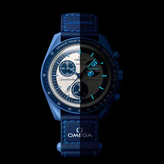 Relógio De Moda Esportiva Super Blue Moon Man Sports Watch Com Caixa 42mm Quartzo Luxo