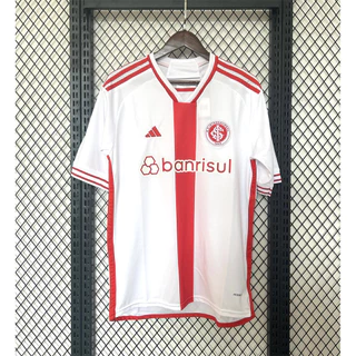 Longe Homens 24 /25 B-L Camisa De Futebol Branco Camisa Esportiva TCY4
