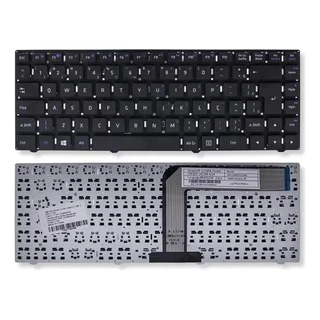 Teclado Para Positivo Stilo Xci7660 Mp-11j78pa-f5167 Preto