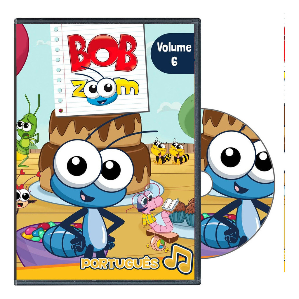 Dvd Bob Zoom Vol 6 | Shopee Brasil