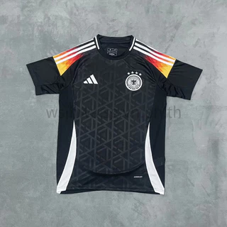 Edição de fã 2024 Alemanha Edição Especial 24-25 Camisa de futebol preta masculina