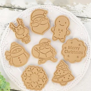 Marcador cortador de Massas Natalino Biscuit Confeitaria Pasta Americana Biscoito - C6041-2