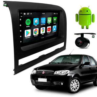 Kit Central Multimidia Android 7 Pol Palio 2004 2005 2006 2007 2008 2009 2010 2011
