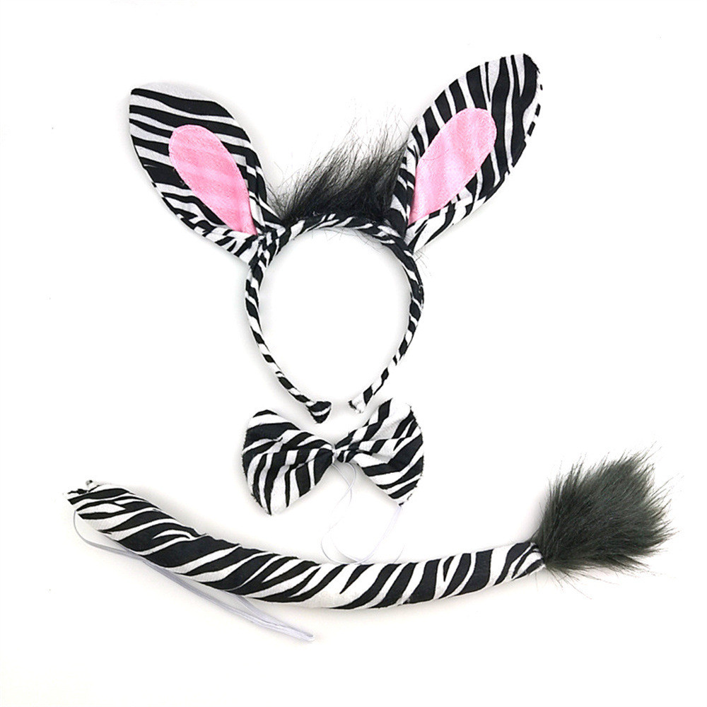 Forest Party Zebra Animal Dress Up Meninas Vestido de Princesa de Gaze