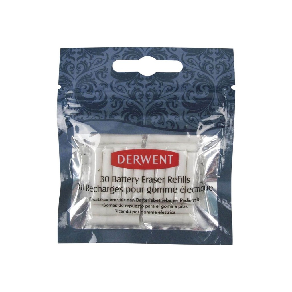 Refil Borracha Elétrica Derwent 30un