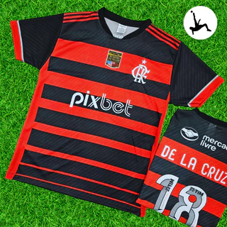 Camisa Camiseta Flamengo Lançamento 2024-25 + FRETE GRÁTIS