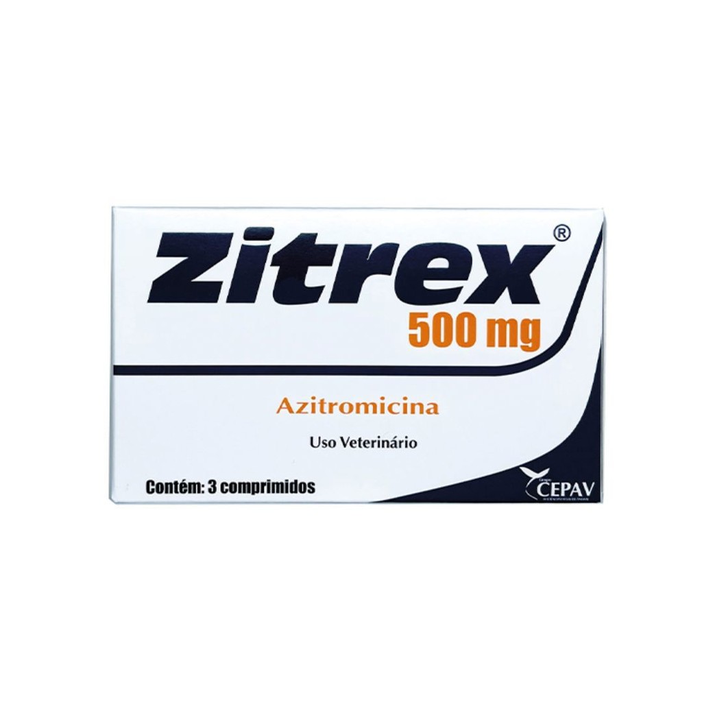 Zitrex 500mg 3 comprimidos | Shopee Brasil