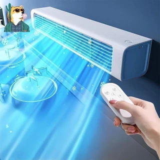 Ar Condicionado Portátil Montado Na Parede , Ventilador De De Cozinha Sem Perfuração , Carregamento Fio Para , Quarto , 