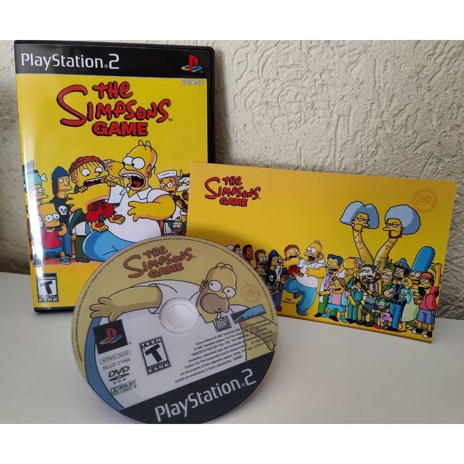 Simpsons The Game - PS2 | Shopee Brasil