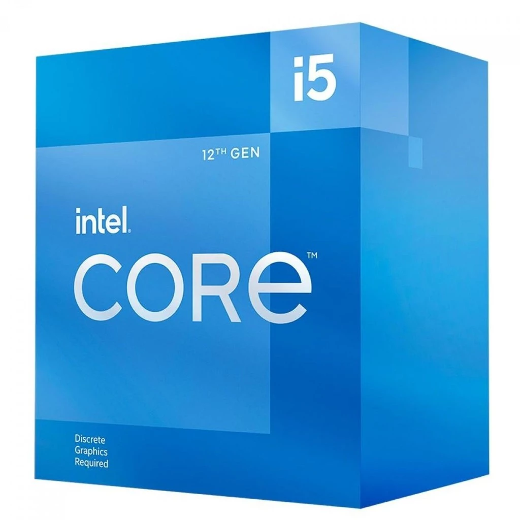 Processador Intel Core i5 12400F, 2.5GHz (4.4GHz Turbo) 6-C 12-T, LGA1700, Com Cooler, BX8071512400F
