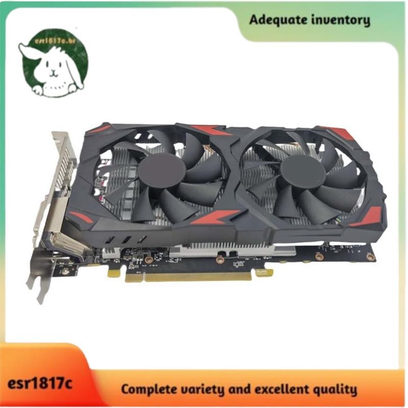 Scheda Grafica RX580 8GB GDDR5 – 256BIT, Doppia Ventola, PCIe 2.0 Per PC Gaming