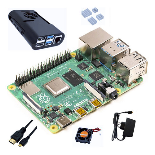 Kit Raspberry Pi4 Pi 4 Model B 2gb Ram Novo + Nota Fiscal | Shopee