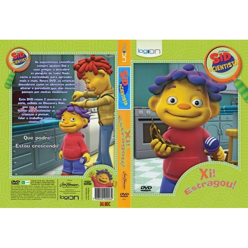 DVD Sid O Cientista Xi! Estragou! editora | Shopee Brasil