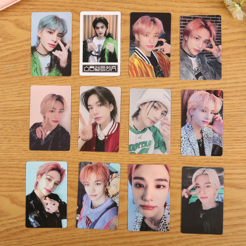 Stray Kids スキズ shopee トレカ ヒョンジン IN生 50-119pcs STRAY KIDS Holographic Laser Lomo cards SKZ Magic School