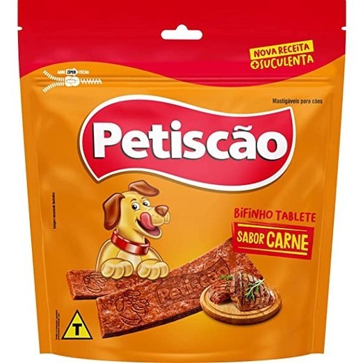 Petisco Bifinho Palito  sabor carne Petiscão 500g em Oferta na Shopee