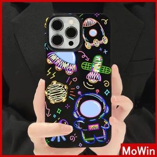 Adequado Para IPhone 11 12 Pro Max X XR XS SE 7 Plus 8 13 14 Line Grafite Astronauta Capa De Celular