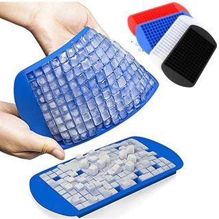 Mini Bandeja de Cubos de Gelo Silicone Moldes de Cubos de Gelo