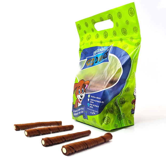 Tubets Flex Chocolate Petisco para Cachorro GD Dogs | Shopee Brasil