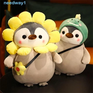 NEEDWAY Pingüim Cosplay Brinquedos De Pelúcia Para Crianças Namorada Mollusk Penguin Kawaii Cartoon Stuffed Animals