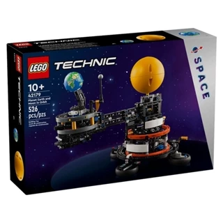 LEGO Technic - Planeta Terra e Lua em Órbita - 526 Peças - 42179