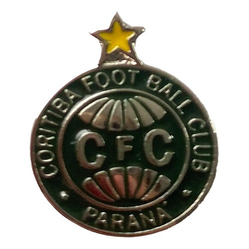 Boton/pin/broche Coritiba Dourado Em Metal - Oficial | Shopee Brasil