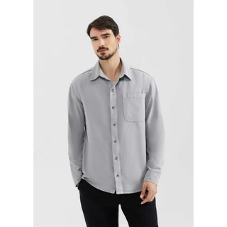 Camisa Masculina Manga Longa Em Sarja Hering