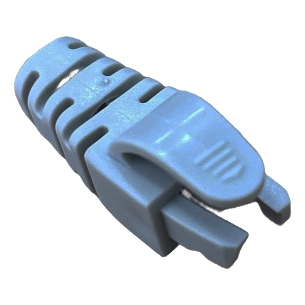 20 Unid BOOT Capa Snap In Para Rj45 Boot Cat5e cat6 Cinza - MARCA LINK+ ...