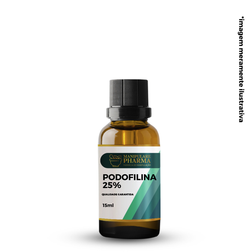 Podofilina 25% - 15ml | Shopee Brasil
