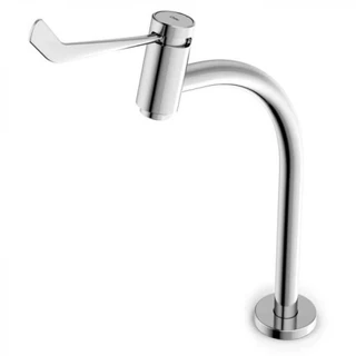 Torneira De Acessibilidade De Mesa Para Lavatório Com Alavanca Bica Alta Acesso Cromado Celite em Oferta na Shopee