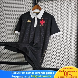 23 /24 V-G Homens Preto Edição Especial Esportes Futebol Camisa H7K8