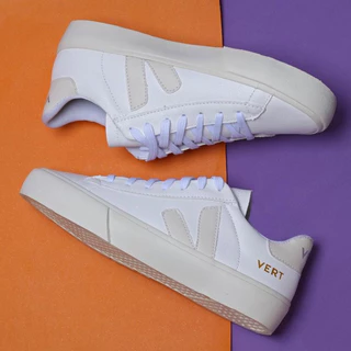 Tênis Vert Cadarço Velcro Linha Premium Vulcanizado - Palmilha Confort Feminino e Masculino Couro Casual Caminhada Academia Corrida Esportes Festa Balada Leve Confortável Envio Imediato