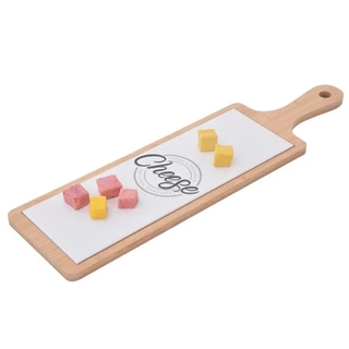 Tábua para Aperitivos Bambu 44x12x1Cm em Oferta na Shopee
