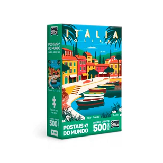 Quebra Cabeça 500 Peças Itália Toscana 2837 - Toyster