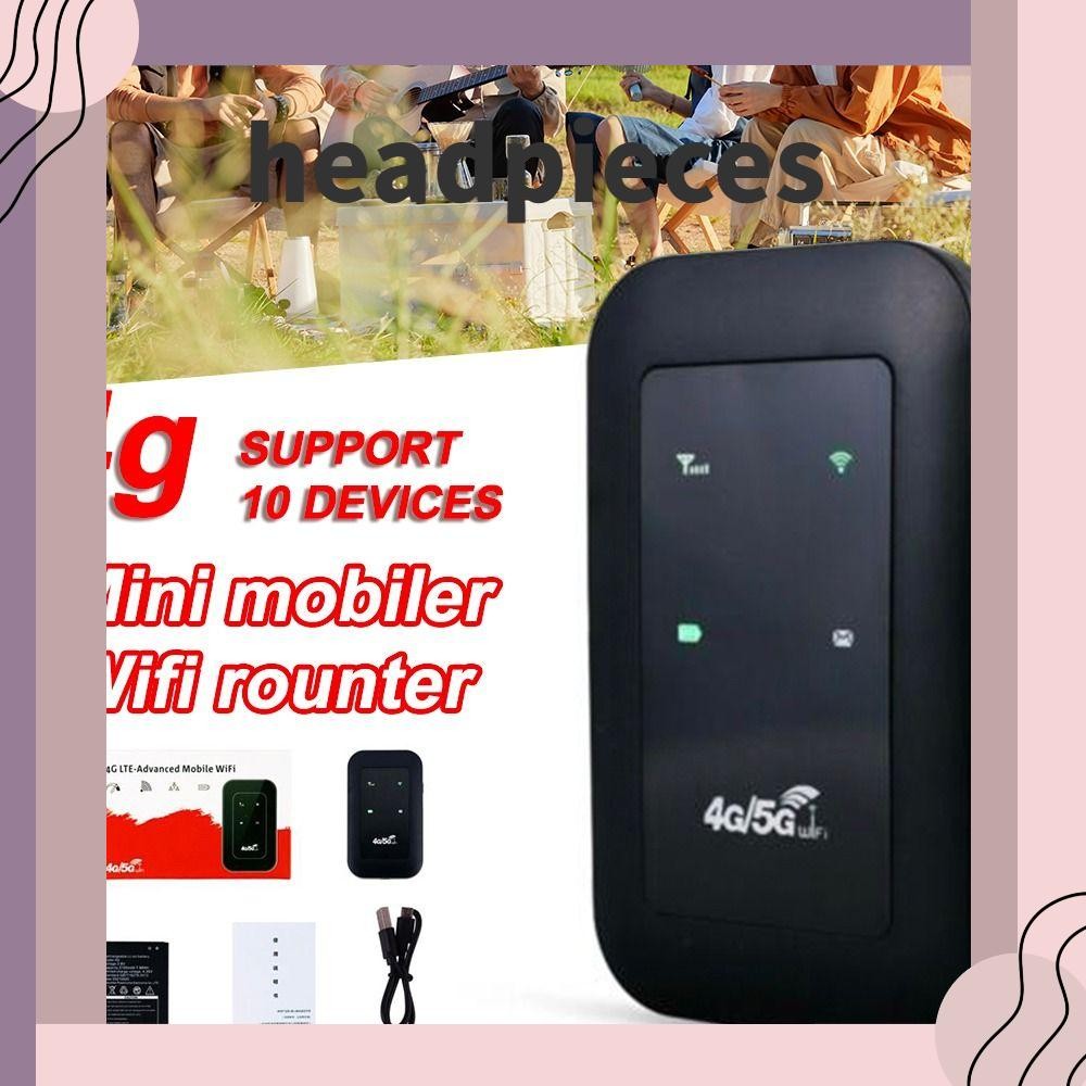 HEADPIECES Roteador Sem Fio Modem Desbloqueado Móvel De Banda Larga WiFi