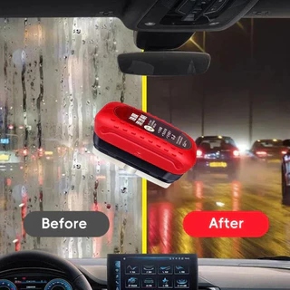 Limpador De Vidro Esponja Automotiva Escova De Limpeza Para-Brisa Óleo Filme Agente De Polimento Anti Mancha em Oferta na Shopee