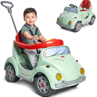 Carrinho de Passeio e Pedal para Bebe Calesita Fouks Vintage