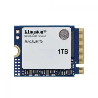 SSD Mini Kingston NV3, 1TB, M.2 NVMe, 2230, PCIe 4.0, Leitura 6000MBs e Gravação 4000MBs