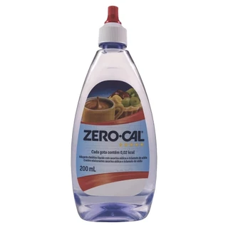 Adoçante Zero Cal Sacarina Líquido 200ml em Oferta na Shopee