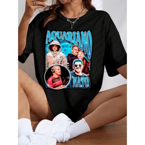 Camiseta Oversized Streetwear Chico Moedas