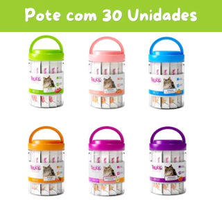 Petisco Truly Creamy 420g Gatos 30 Tubos de 14g