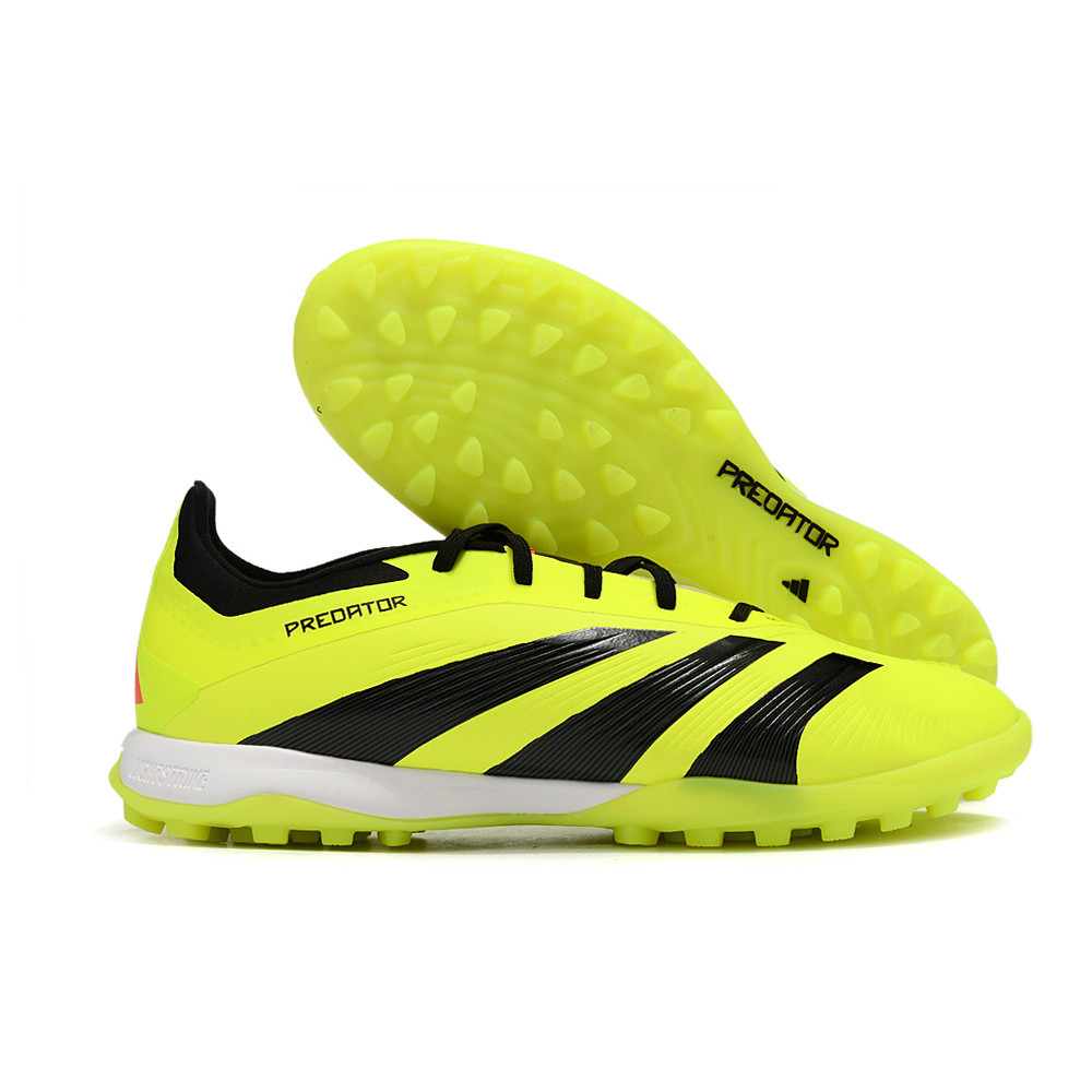 Original chuteira de socyte PREDADOR 24 BOTAS ELITE TF Tênis de futebol society Masculino green/black