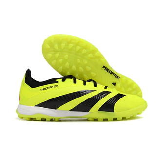 Original chuteira de socyte PREDADOR 24 BOTAS ELITE TF Tênis de futebol society Masculino green/black