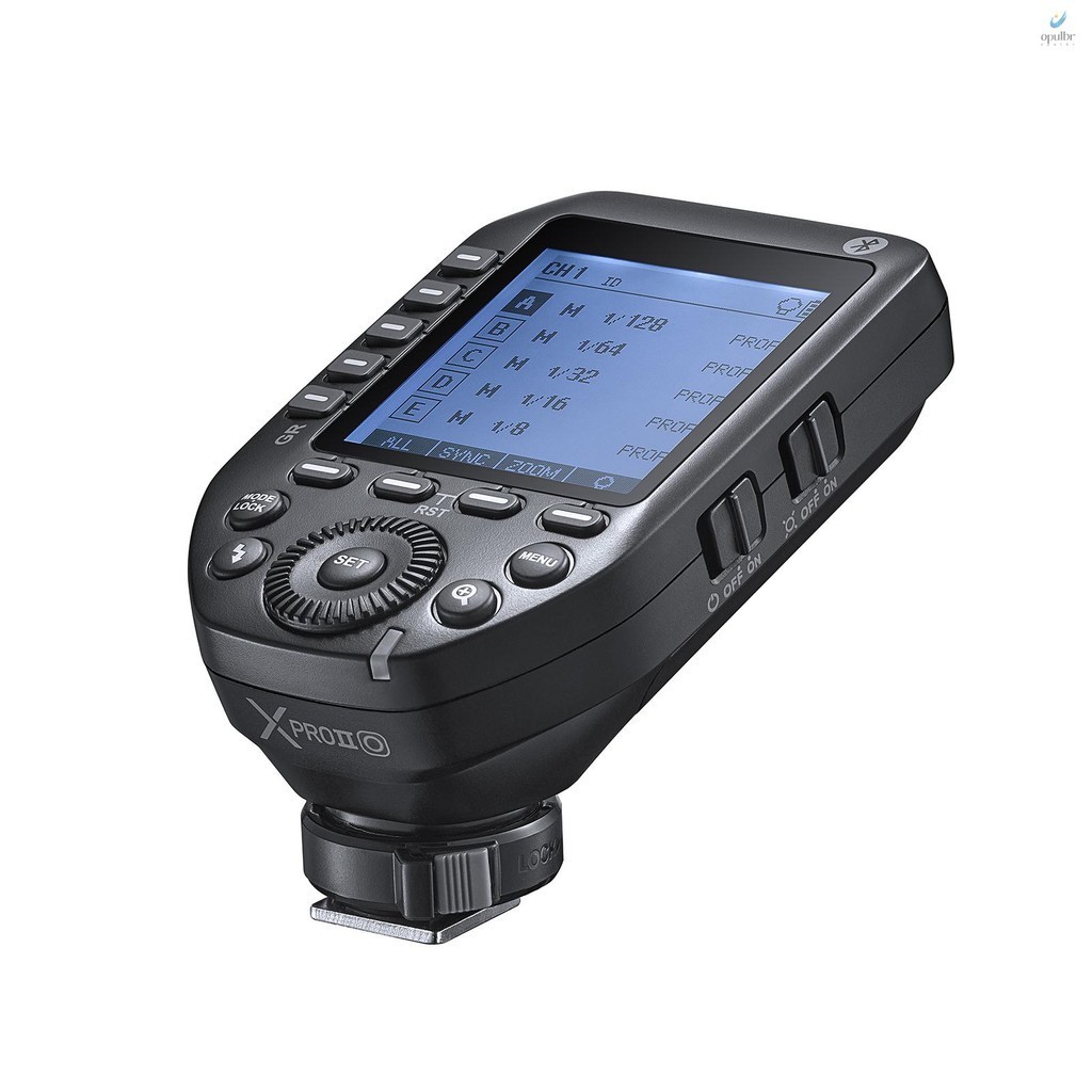 Godox XPROII-O 2.4G Transmissor Flash Sem Fio TTL Autoflash 1/8000s HSS Tela LCD Grande 32 Canais 16 Grupos R