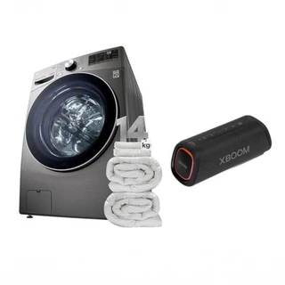 Combo Lava e Seca Smart LG 14kg Com Inteligência Artificial 127V + Caixa de Som Portátil LG XBOOM Go XG5