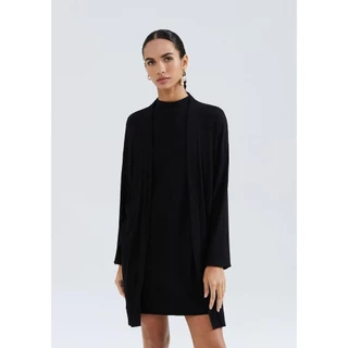 Cardigan Feminino Em Ribana Hering