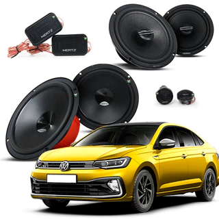 Combo Kit 2 vias DSK165 + Alto falante Coaxial DCX165 Virtus